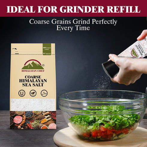 Himalayan Sea Salt Coarse Grain 3 lbs | HIMALAYAN CHEF